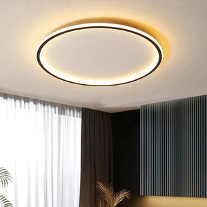 Minimalistische Ronde Halo LED Plafondlamp – Moderne Sfeerverlichting
