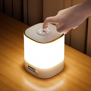 Minimalistische LED Wecker-Tafel Lamp – Moderne Compacte Bureauverlichting