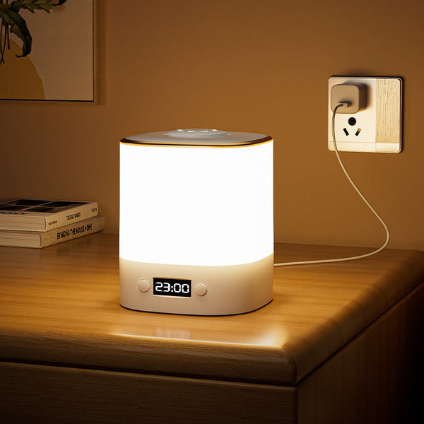 Minimalistische LED Wecker-Tafel Lamp – Moderne Compacte Bureauverlichting