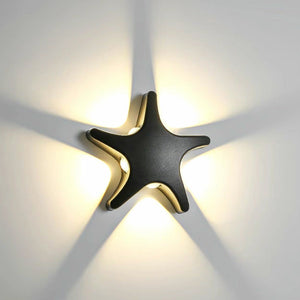 Zeesterren LED Wandlamp – Moderne Kuststijl voor Binnen & Buiten