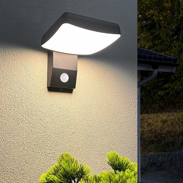 Draaibare Bewegingssensor LED Buitenlamp – 2400 Lumen Waterdichte Wandverlichting