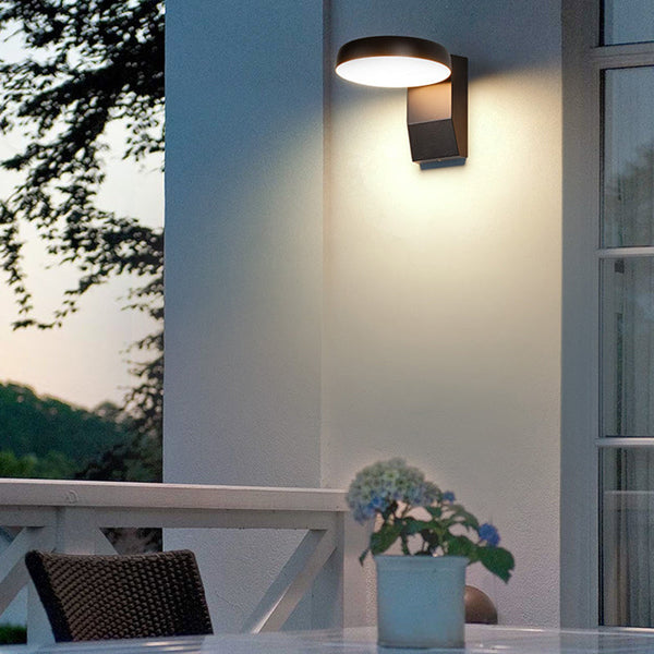 Draaibare Bewegingssensor LED Buitenlamp – 2400 Lumen Waterdichte Wandverlichting