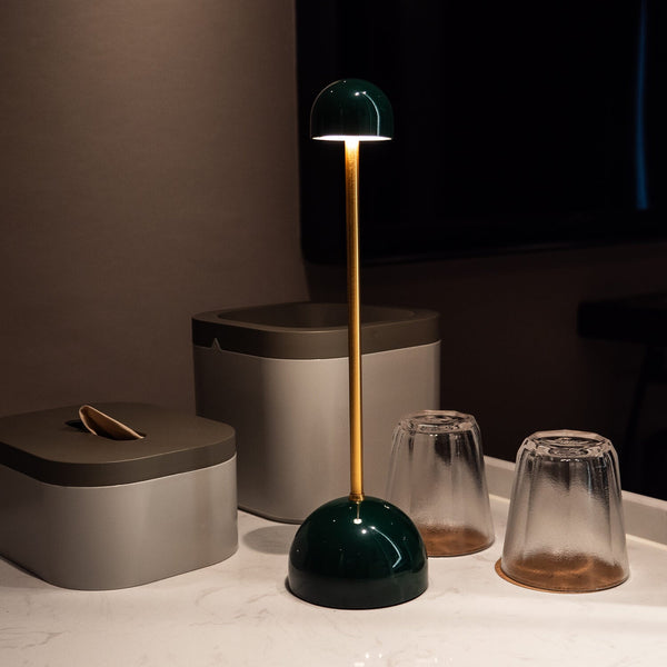 Draagbare Draadloze LED Tafellamp Stijlvolle Sfeerverlichting voor Slaapkamer & Woonkamer