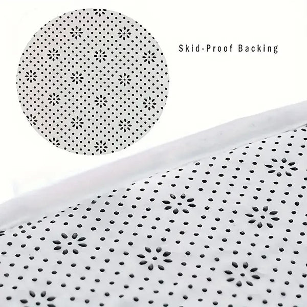 Zwarte Badkamermat | Dikke Antislip Waterabsorberende Badmat voor Ultiem Comfort
