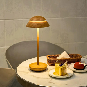 Draagbare Draadloze Tafellamp 34cm  LED Verlichting voor Binnen  Buiten voor Gezellige Sfeer