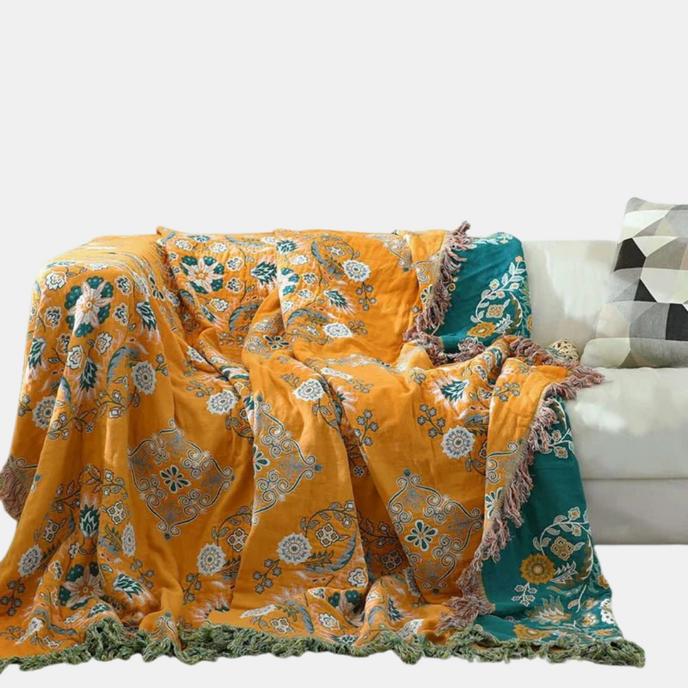 Boho Jacquard Plaid  Veelzijdig Katoenen Sofa en Beddeken voor Gezellige Interieurs