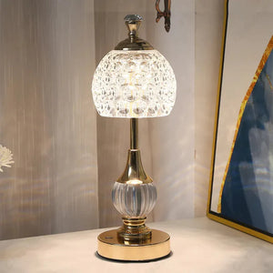 Elegante Kristal Acryl Tafellamp  Zacht Sfeerverlichting voor Stijlvolle Woondecoratie