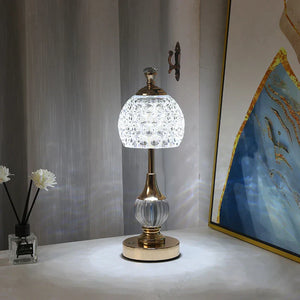 Elegante Kristal Acryl Tafellamp  Zacht Sfeerverlichting voor Stijlvolle Woondecoratie