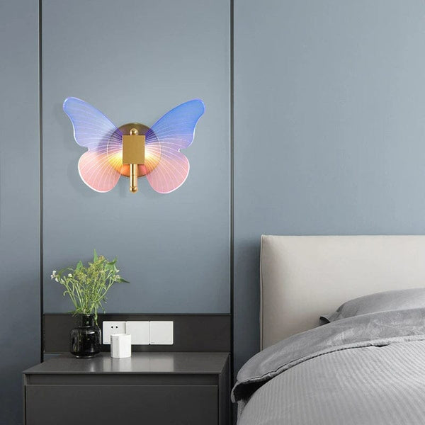 Vlinder LED Wandlamp  Gezellige Binnenverlichting voor Slaapkamer  Woonkamer