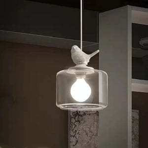Speelse Vogel-Inspiratie Hanglamp – Unieke Plafondlamp voor Woondecoratie
