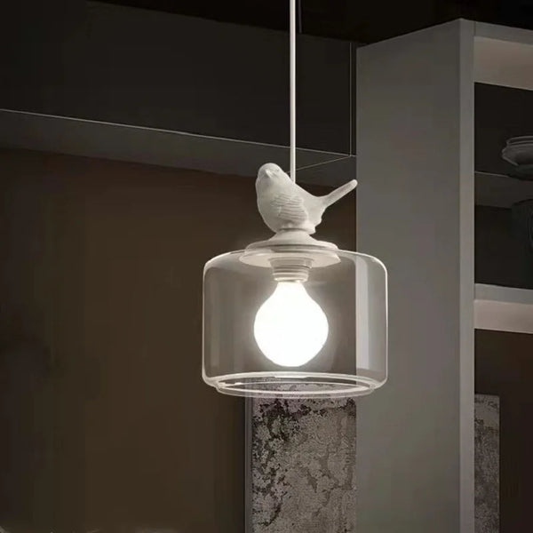 Speelse Vogel-Inspiratie Hanglamp – Unieke Plafondlamp voor Woondecoratie