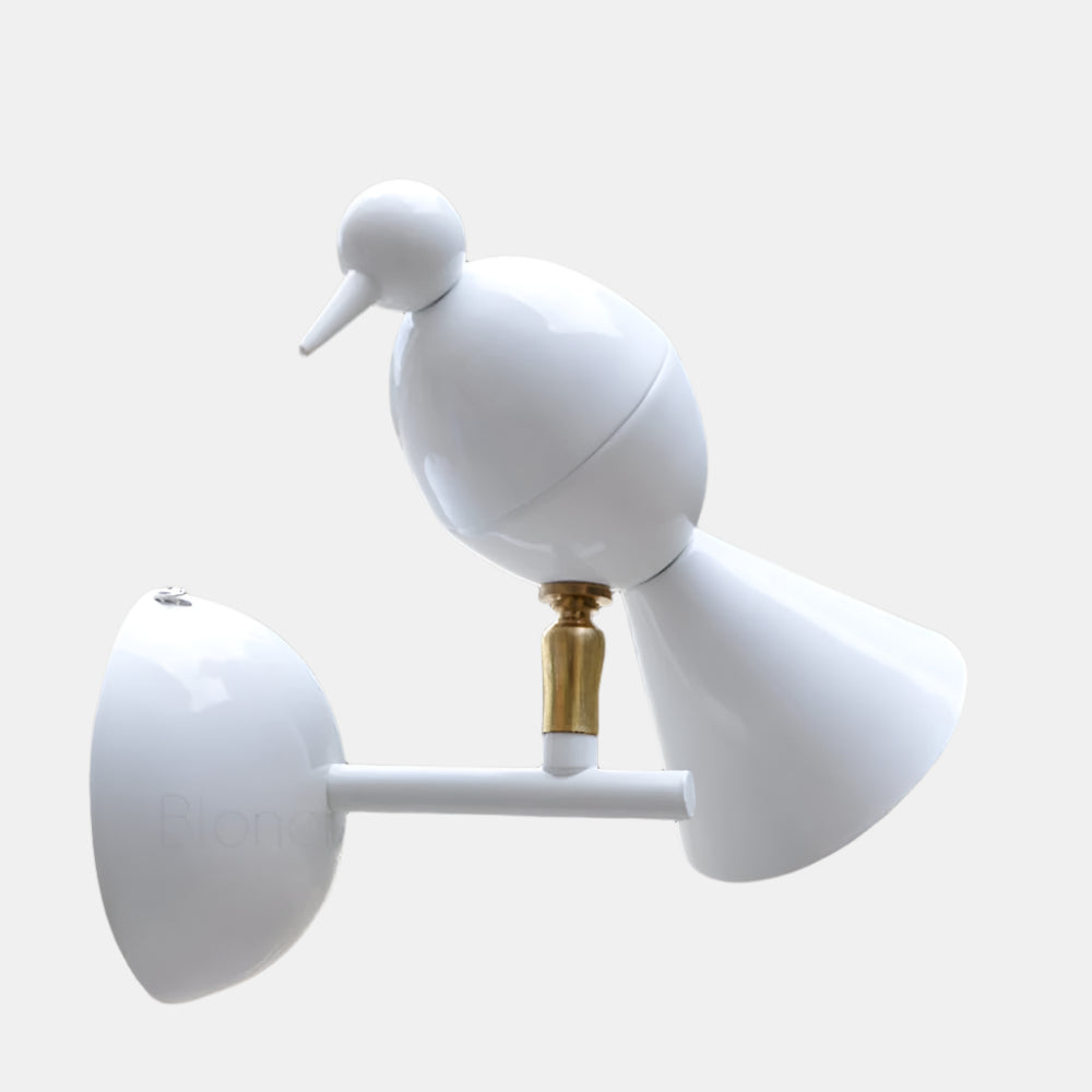 Charmante LED Wandlamp met Vogel Design  Moderne Decoratieve Verlichting voor Binnen