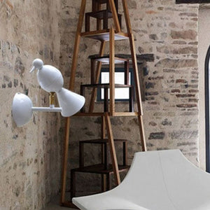 Charmante LED Wandlamp met Vogel Design  Moderne Decoratieve Verlichting voor Binnen