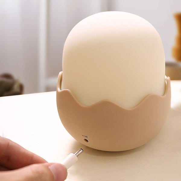Charmante Nachtlamp in Kippenontwerp voor Baby Kamer  Zachte LED Bedlamp