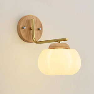 Charmante Scandinavische Wandlamp met Aardbei  en Pompoenontwerp voor Slaapkamer of Woonkamer