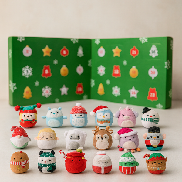 Squishmallows Adventskalender 2025 – 24 Mini Knuffels (Limited Edition)