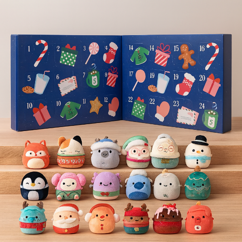 Squishmallows Adventskalender 2025 – 24 Mini Knuffels (Limited Edition)