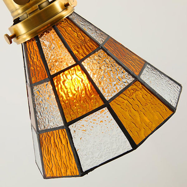 Chic Retro Hanglamp  Artistiek Metaal  en Glasontwerp voor Stijlvolle Interieurs