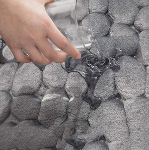 CobbleMat | Antislip PVC Bademat met Kiezelsteen Design – Veilige & Stijlvolle Badkamer Accessoire