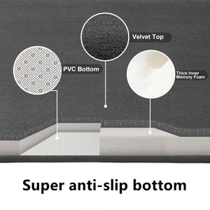 CobbleSoft 3D Badmat | Antislip Absorberende Badkamer Mat 40x60cm