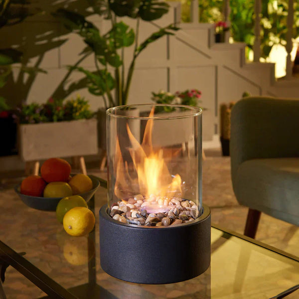 CozyFlame Draagbare Tafelhaard – Binnen & Buiten Decoratieve Open Haard