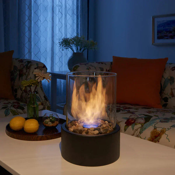CozyFlame Draagbare Tafelhaard – Binnen & Buiten Decoratieve Open Haard