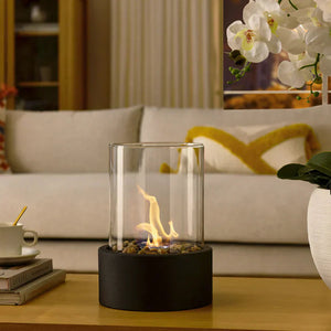 CozyFlame Draagbare Tafelhaard – Binnen & Buiten Decoratieve Open Haard
