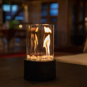 CozyFlame Draagbare Tafelhaard – Binnen & Buiten Decoratieve Open Haard