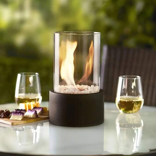 CozyFlame Draagbare Tafelhaard – Binnen & Buiten Decoratieve Open Haard