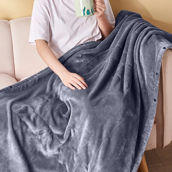 CozyHeat Elektrische Deken met USB-aansluiting – Zacht, Draagbaar en Instelbare Warmte