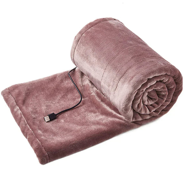 CozyHeat Elektrische Deken met USB-aansluiting – Zacht, Draagbaar en Instelbare Warmte