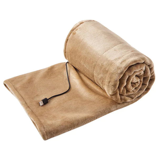 CozyHeat Elektrische Deken met USB-aansluiting – Zacht, Draagbaar en Instelbare Warmte
