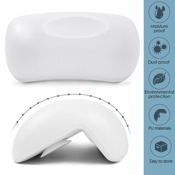 CozySoak Ergonomisch Badkussen – Nacken- & Hoofdsteun voor Ultieme Ontspanning