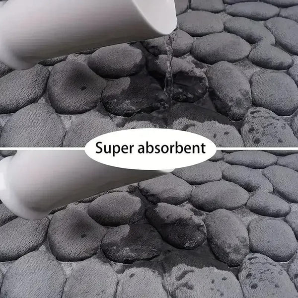 CozyStone Memory Foam Antislip Tapijtmat 60x90 cm – Zachte Vloermat voor Badkamer, Woonkamer & Slaapkamer