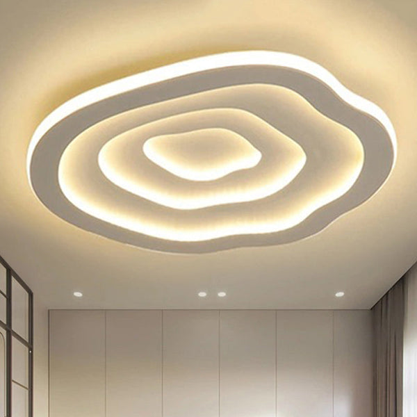 Golvende LED Plafondlamp – Moderne Acryl & Metaal Verlichting voor Woonkamer, Slaapkamer & Keuken