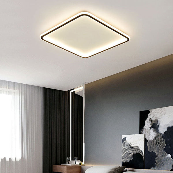 Elegante Moderne LED Plafondlamp – Minimalistische Slaapkamer & Woonkamer Verlichting