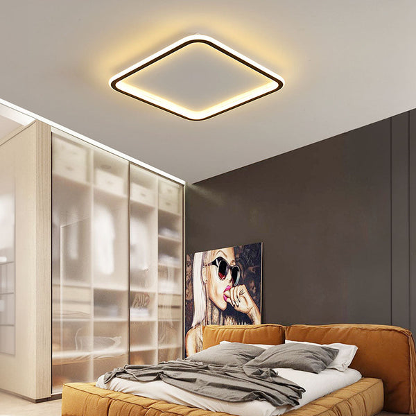 Elegante Moderne LED Plafondlamp – Minimalistische Slaapkamer & Woonkamer Verlichting