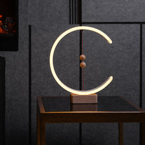Elegante LED Maanlamp – Moderne Verlichting voor Gezellige Interieurs