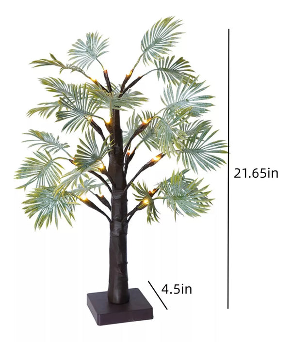 PalmenGlanz LED Palmblaadjes – Tropische Woondecoratie met Warm Wit Licht
