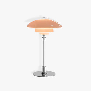 Moderne Deense Tafellamp – Metaal & Glas LED Verlichting voor Thuis