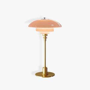 Moderne Deense Tafellamp – Metaal & Glas LED Verlichting voor Thuis
