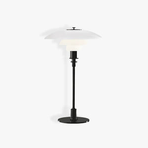 Moderne Deense Tafellamp – Metaal & Glas LED Verlichting voor Thuis