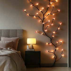 Decoratieve LED Rozentak Verlichting – 160cm Sfeervolle Lamp voor Huis & Tuin