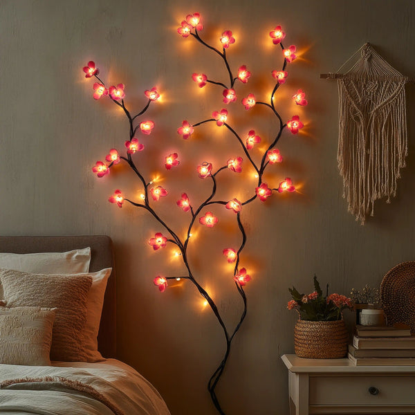 Decoratieve LED Rozentak Verlichting – 160cm Sfeervolle Lamp voor Huis & Tuin