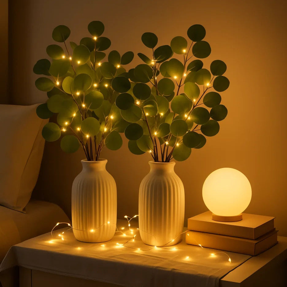 LED Lichtsnoer Nachtlamp – Warm Wit Sfeerverlichting voor Thuis