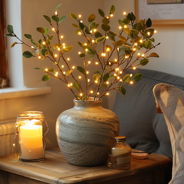 LED Lichtsnoer Nachtlamp – Warm Wit Sfeerverlichting voor Thuis