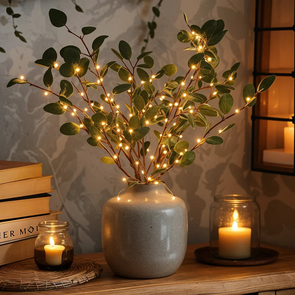 LED Lichtsnoer Nachtlamp – Warm Wit Sfeerverlichting voor Thuis