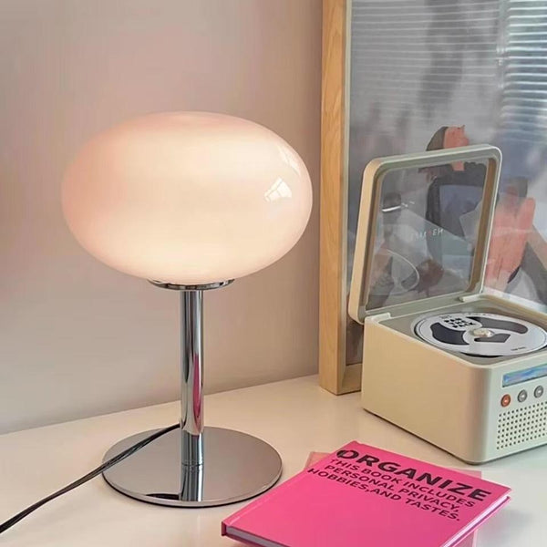Moderne Bolvormige Tafellamp – LED Binnenverlichting voor Gezellige Sfeer