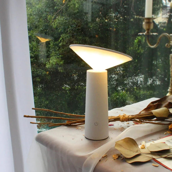 Oplaadbare Verstelbare LED Tafellamp – Dimbaar & Modern Ontwerp