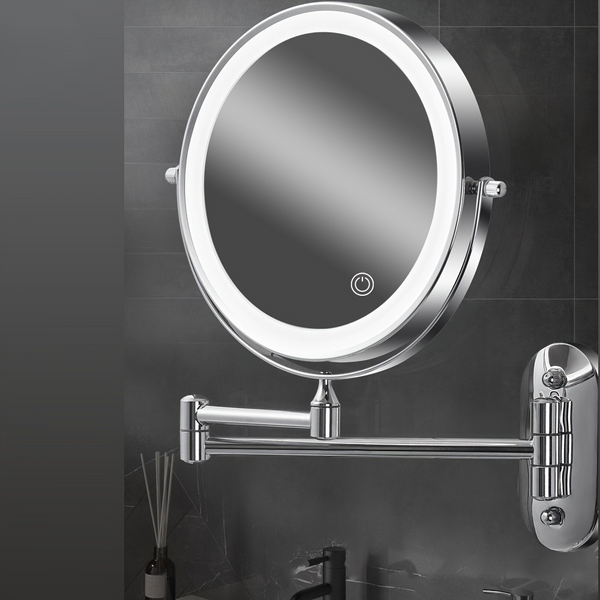 Dubbelzijdige LED Make up Spiegel  Wandspiegel voor Badkamer  Kaptafel